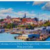 Estonia as a first Schengen entry country, showing Tallinn Old Town and European travel planning