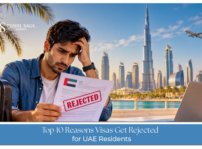 Top 10 common reasons visa applications get rejected for UAE residents, including document errors and insufficient financial proof