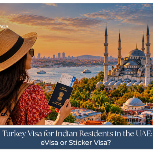 Indian travellers in the UAE preparing documents for a Turkey visa application.