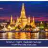 5-night Thailand holiday package from the UAE with tropical beaches, island tours and sightseeing