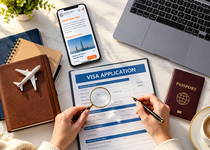 Dubai visa application review and document verification process