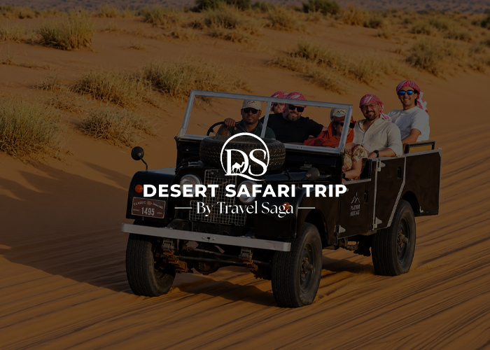 Dubai desert safari trip with Arabian desert adventure and dune exploration