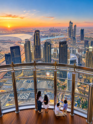 Burj Khalifa SKY experience in Dubai