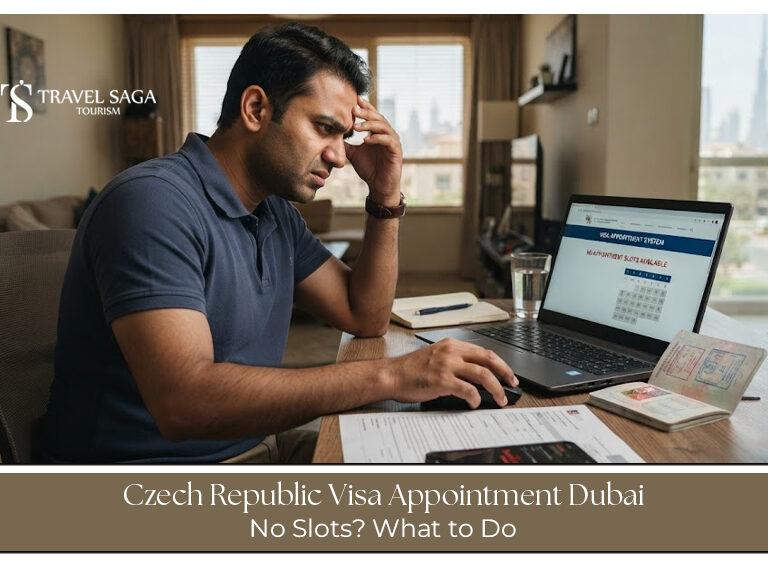 Czech Republic visa appointment in Dubai with guidance for applicants facing unavailable Schengen visa slots