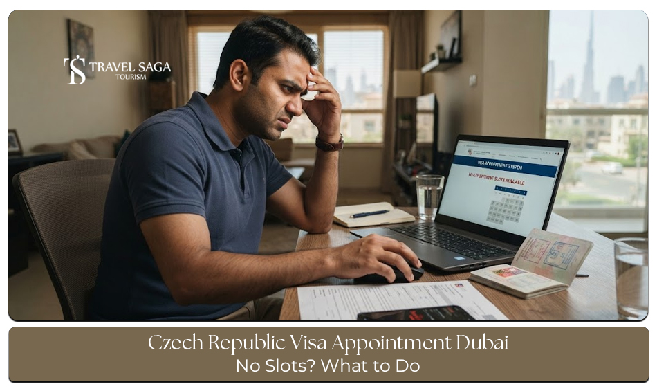 Czech Republic visa appointment in Dubai with guidance for applicants facing unavailable Schengen visa slots