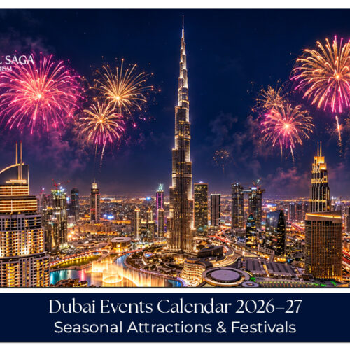 Dubai events calendar 2026–27 featuring festivals, concerts, sporting events, exhibitions and New Year celebrations