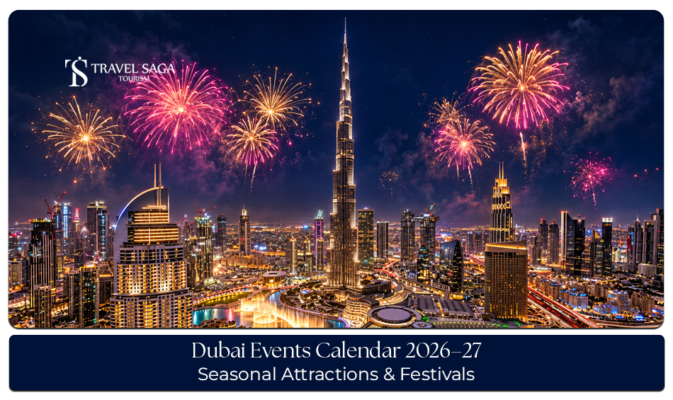 Dubai events calendar 2026–27 featuring festivals, concerts, sporting events, exhibitions and New Year celebrations