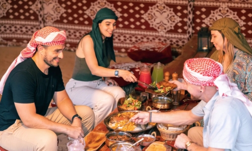 Heritage dinner desert safari Dubai