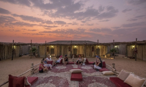 Heritage safari with overnight stay in Dubai desert