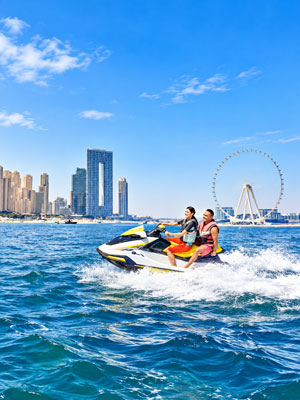 Jet ski experience in Dubai