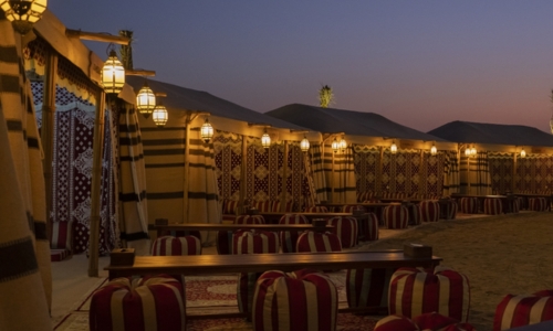 Overnight heritage safari at Al Marmoom Oasis