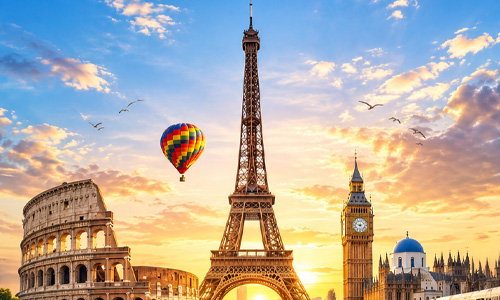 International holiday packages for travel to destinations worldwide
