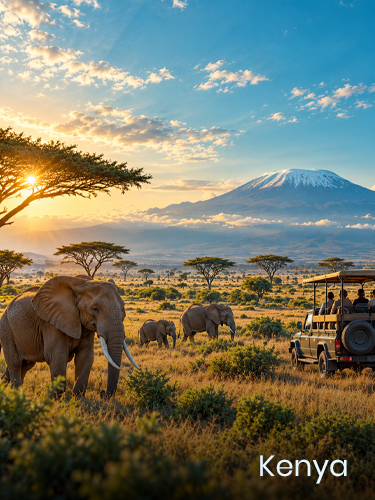 Kenya safari landscape and wildlife travel experience